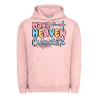 Pigment Salmon make heaven crowded Urban Hoodie - MaliasSmallBusiness
