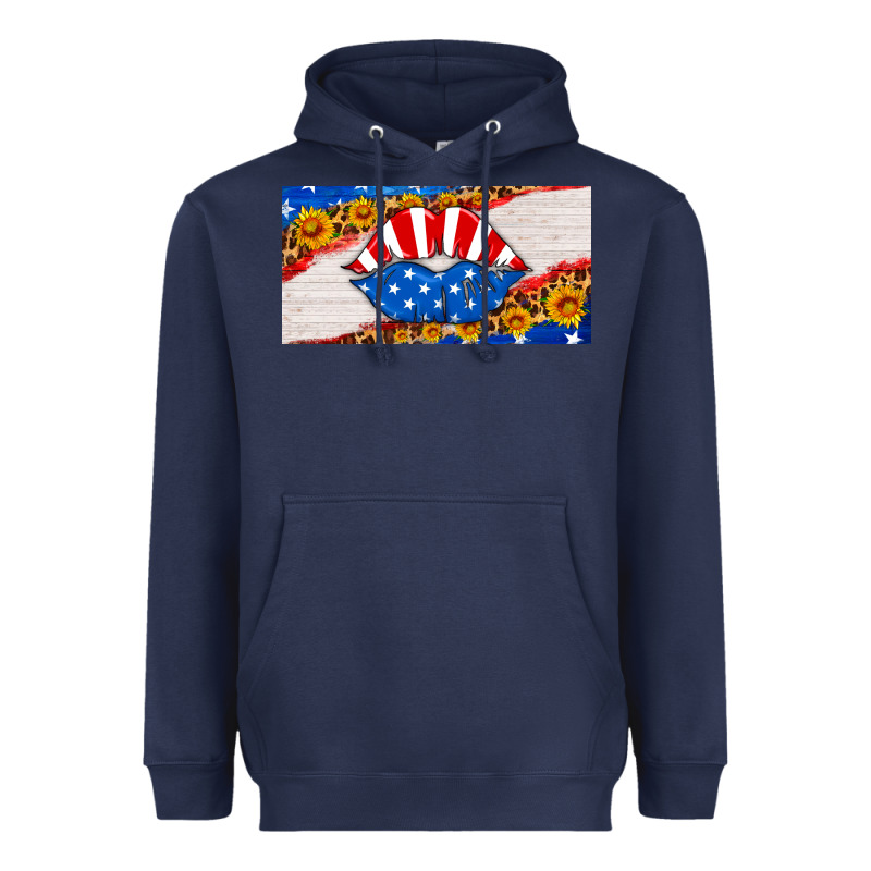 Usa Life License Plate Heavyweight Hoodie by HRA Design Shop | Teevron