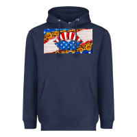 Navy usa life license plate Heavyweight Hoodie - HRA Design Shop