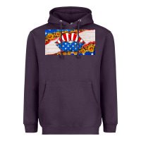 Plum usa life license plate Heavyweight Hoodie - HRA Design Shop