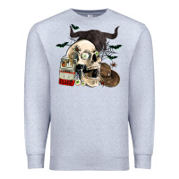 Heather Grey cowboy killers Premium Sweatshirt - AdoDesignShop