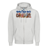 Dove Grey american cowgirl Zipper Hoodie - Zillion Design Studio