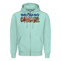 Seafoam american cowgirl Zipper Hoodie - Zillion Design Studio