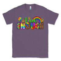 Lavender i am enough Classic Tee - texasbilliewilder