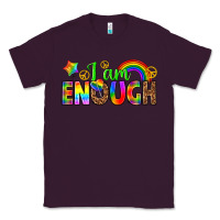 Plum i am enough Classic Tee - texasbilliewilder