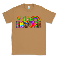 Toasted Coconut i am enough Classic Tee - texasbilliewilder