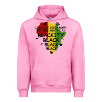 Fuchsia Pink black black blackity Urban Hoodie - MaliasSmallBusiness