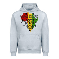 Heather Grey black black blackity Urban Hoodie - MaliasSmallBusiness