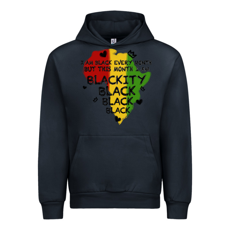 Black Black Blackity Urban Hoodie by MaliasSmallBusiness | Teevron