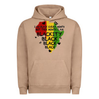 Pigment Burro black black blackity Urban Hoodie - MaliasSmallBusiness
