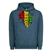 Pigment Midnight Navy black black blackity Urban Hoodie - MaliasSmallBusiness