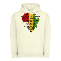 Pigment Pistachio black black blackity Urban Hoodie - MaliasSmallBusiness