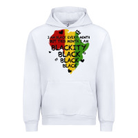 White black black blackity Urban Hoodie - MaliasSmallBusiness