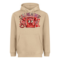 Mushroom call me never Heavyweight Hoodie - RacoonDesign