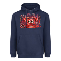 Navy call me never Heavyweight Hoodie - RacoonDesign