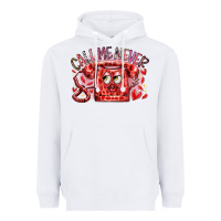 White call me never Heavyweight Hoodie - RacoonDesign