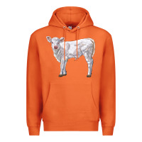 Carrot charolais calf Premium Hoodie - LillyAllenDesigns