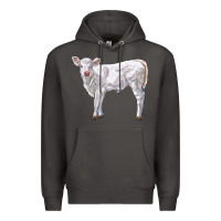 Smoke charolais calf Premium Hoodie - LillyAllenDesigns