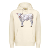 Tofu charolais calf Premium Hoodie - LillyAllenDesigns