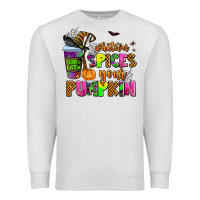 Oatmeal Heather whatever spices your pumpkin Premium Sweatshirt - AdoDesignShop