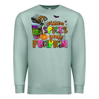 Seafoam whatever spices your pumpkin Premium Sweatshirt - AdoDesignShop