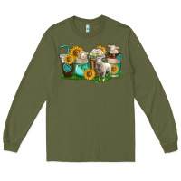 Army Green Sheep coffee cups Long Sleeve Tee - texasbilliewilder
