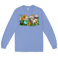 Sheep Coffee Cups Long Sleeve Tee | Teevron