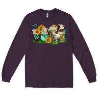 Plum Sheep coffee cups Long Sleeve Tee - texasbilliewilder