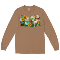 Toasted Coconut Sheep coffee cups Long Sleeve Tee - texasbilliewilder