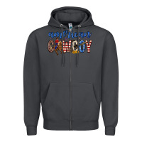 Smoke American cowboy Zipper Hoodie - Zillion Design Studio