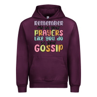 Mauve Wine remember me in your prayers like you do in your go Urban Hoodie - MaliasSmallBusiness