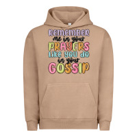 Pigment Burro remember me in your prayers like you do in your go Urban Hoodie - MaliasSmallBusiness