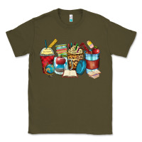 Army Green teacher coffee cups Classic Tee - Zillion Design Studio