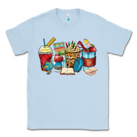Dusty Blue teacher coffee cups Classic Tee - Zillion Design Studio