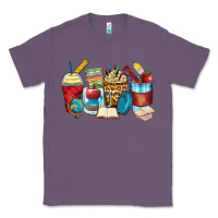 Lavender teacher coffee cups Classic Tee - Zillion Design Studio