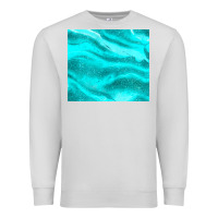 Dove Grey turquoise glitter Premium Sweatshirt - JahusDesignShop