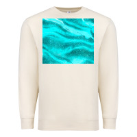 Sandshell turquoise glitter Premium Sweatshirt - JahusDesignShop