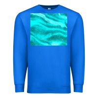 True Royal turquoise glitter Premium Sweatshirt - JahusDesignShop