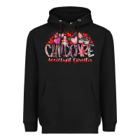 Black childcare assistant director Heavyweight Hoodie - RacoonDesign