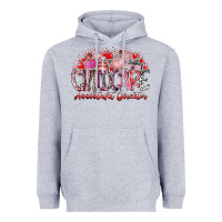 Heather Grey childcare assistant director Heavyweight Hoodie - RacoonDesign