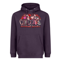Plum childcare assistant director Heavyweight Hoodie - RacoonDesign