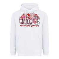 White childcare assistant director Heavyweight Hoodie - RacoonDesign