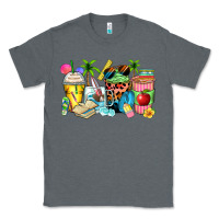 Charcoal Heather summer teacher coffee cups Classic Tee - Zillion Design Studio