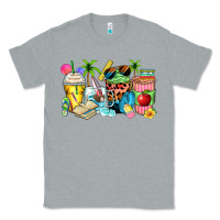 Heather Grey summer teacher coffee cups Classic Tee - Zillion Design Studio