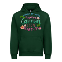 Forest Green making memories vacation cancun 2024 together Urban Hoodie - MaliasSmallBusiness