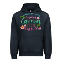 Navy making memories vacation cancun 2024 together Urban Hoodie - MaliasSmallBusiness