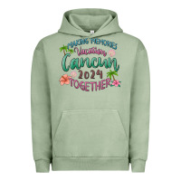 Pigment Oil Green making memories vacation cancun 2024 together Urban Hoodie - MaliasSmallBusiness