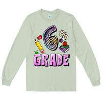 Matcha Sixth Grade Long Sleeve Tee - RanaPortraitStore