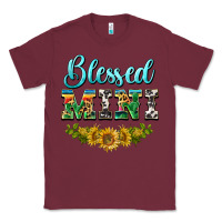 Burgundy blessed mini Classic Tee - BarkalooDesign