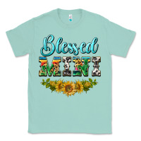 Seafoam blessed mini Classic Tee - BarkalooDesign